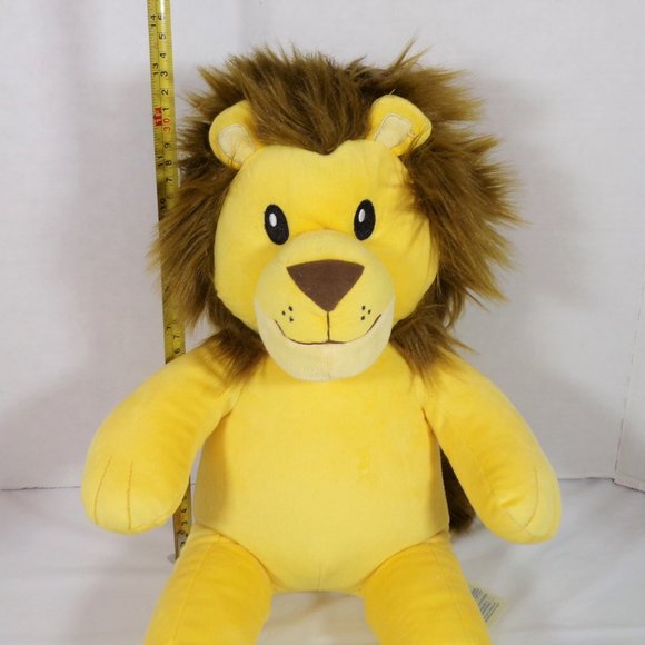 BuildABear Toys Build A Bear Yellow Lion Plush 8 Stuffed